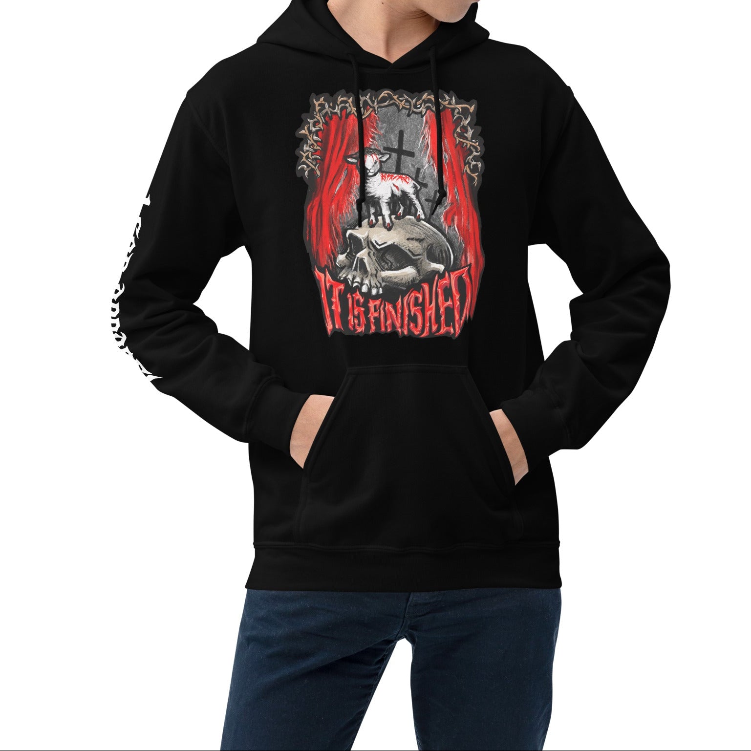 COMFORT HOODIE: IT IS FINISHED ILLUSTRATED