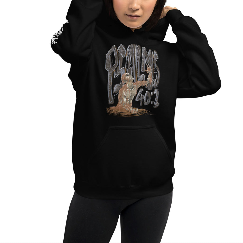 COMFORT HOODIE: PSALMS 40:2