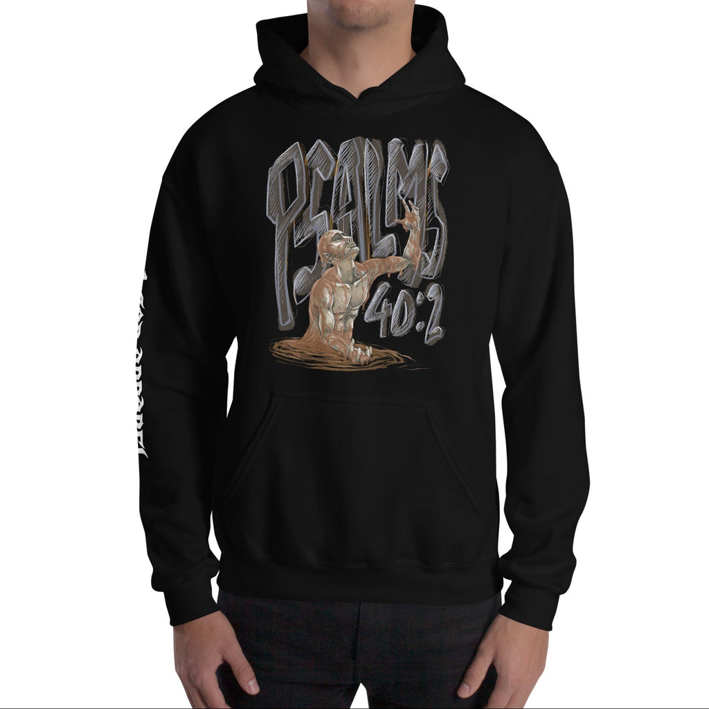 COMFORT HOODIE: PSALMS 40:2