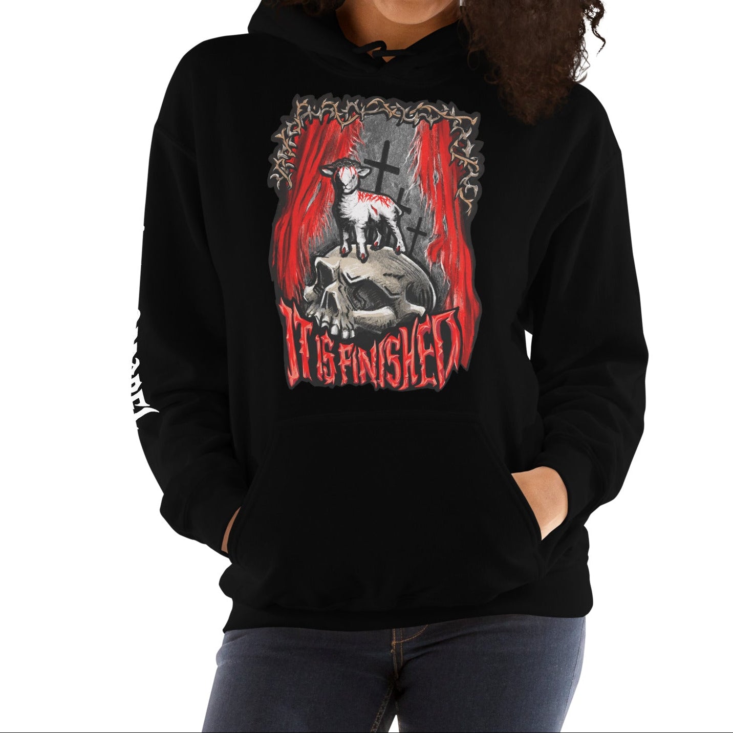 COMFORT HOODIE: IT IS FINISHED ILLUSTRATED