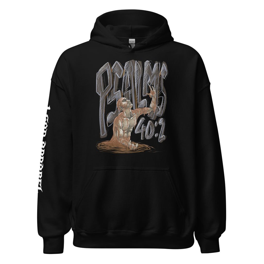 COMFORT HOODIE: PSALMS 40:2