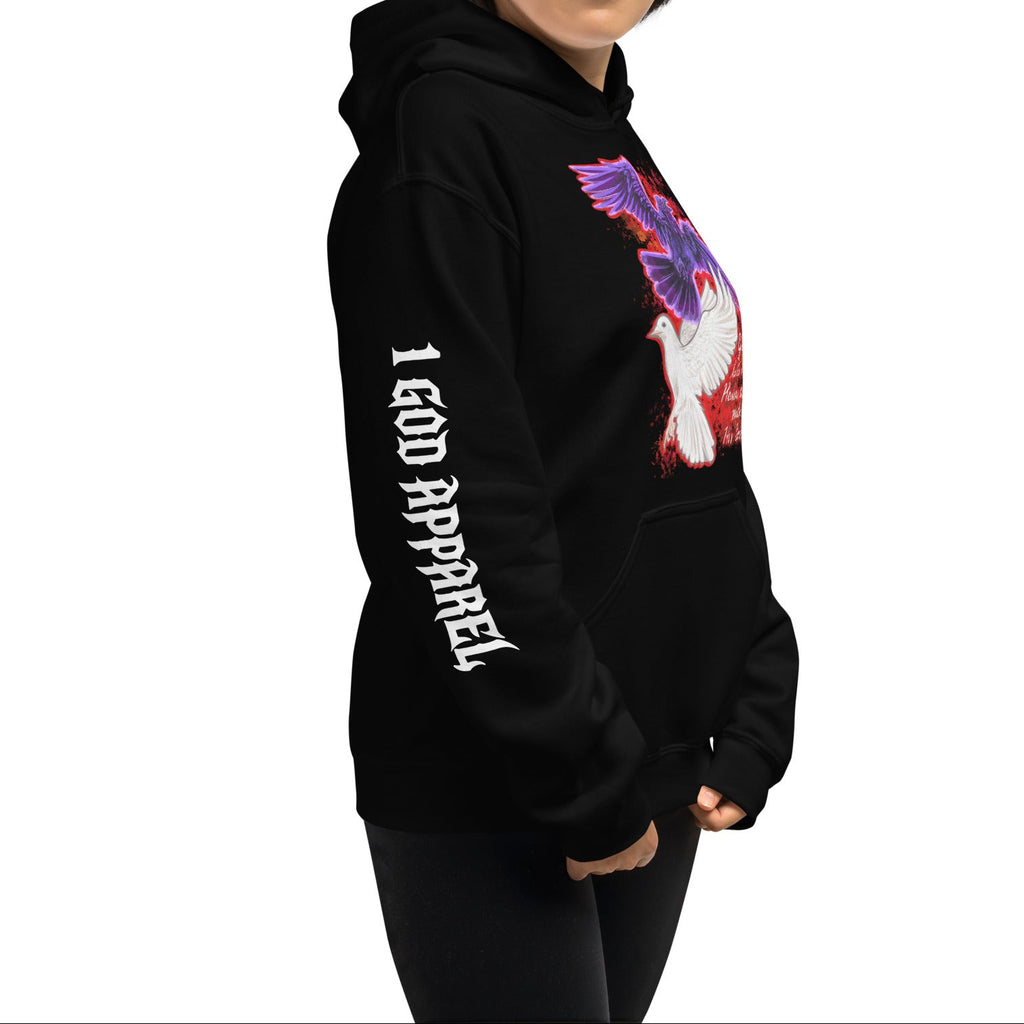 COMFORT HOODIE: RAVENS AND DOVES