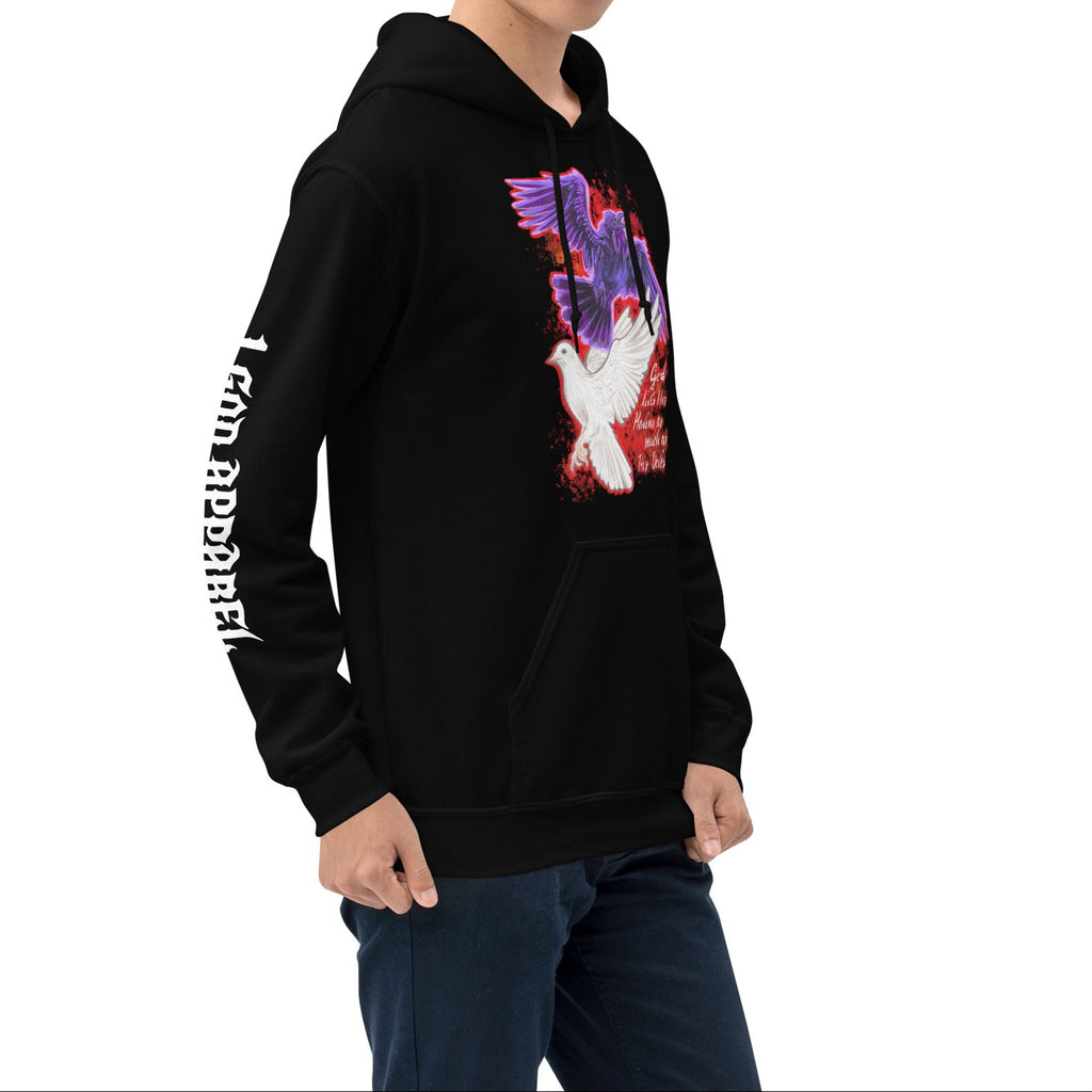 COMFORT HOODIE: RAVENS AND DOVES