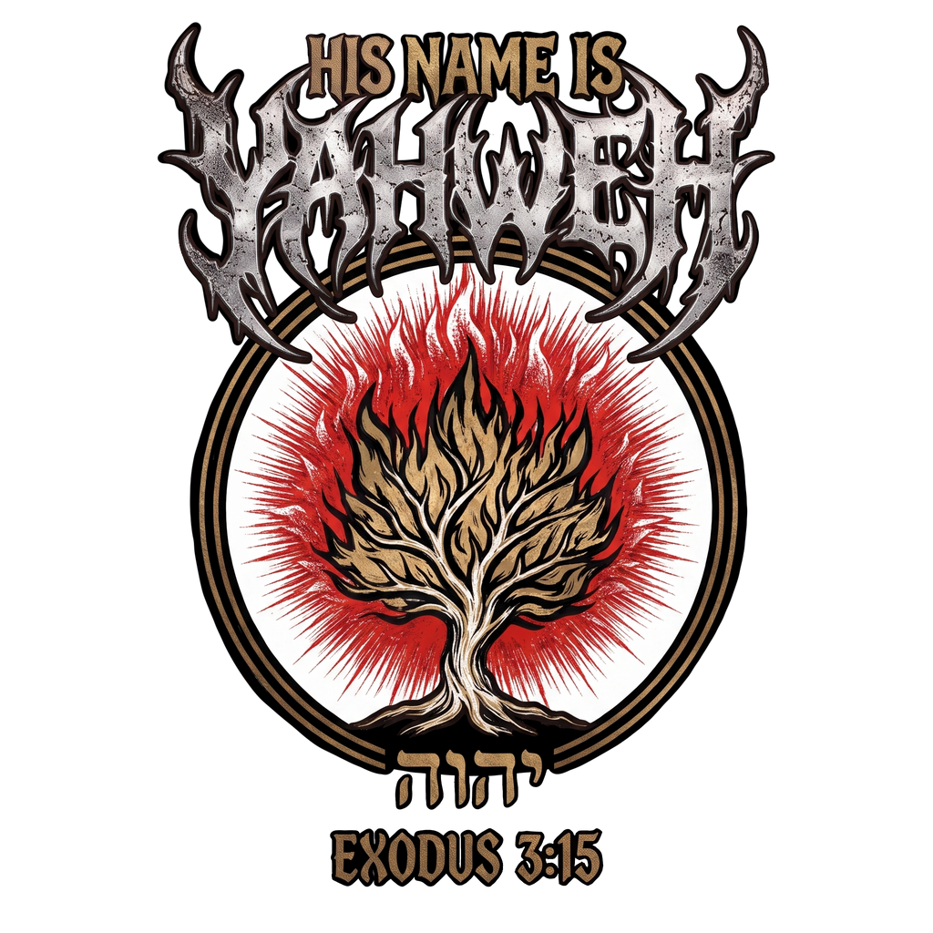 OVERSIZED ORGANIC T-SHIRT: EXODUS 3:15