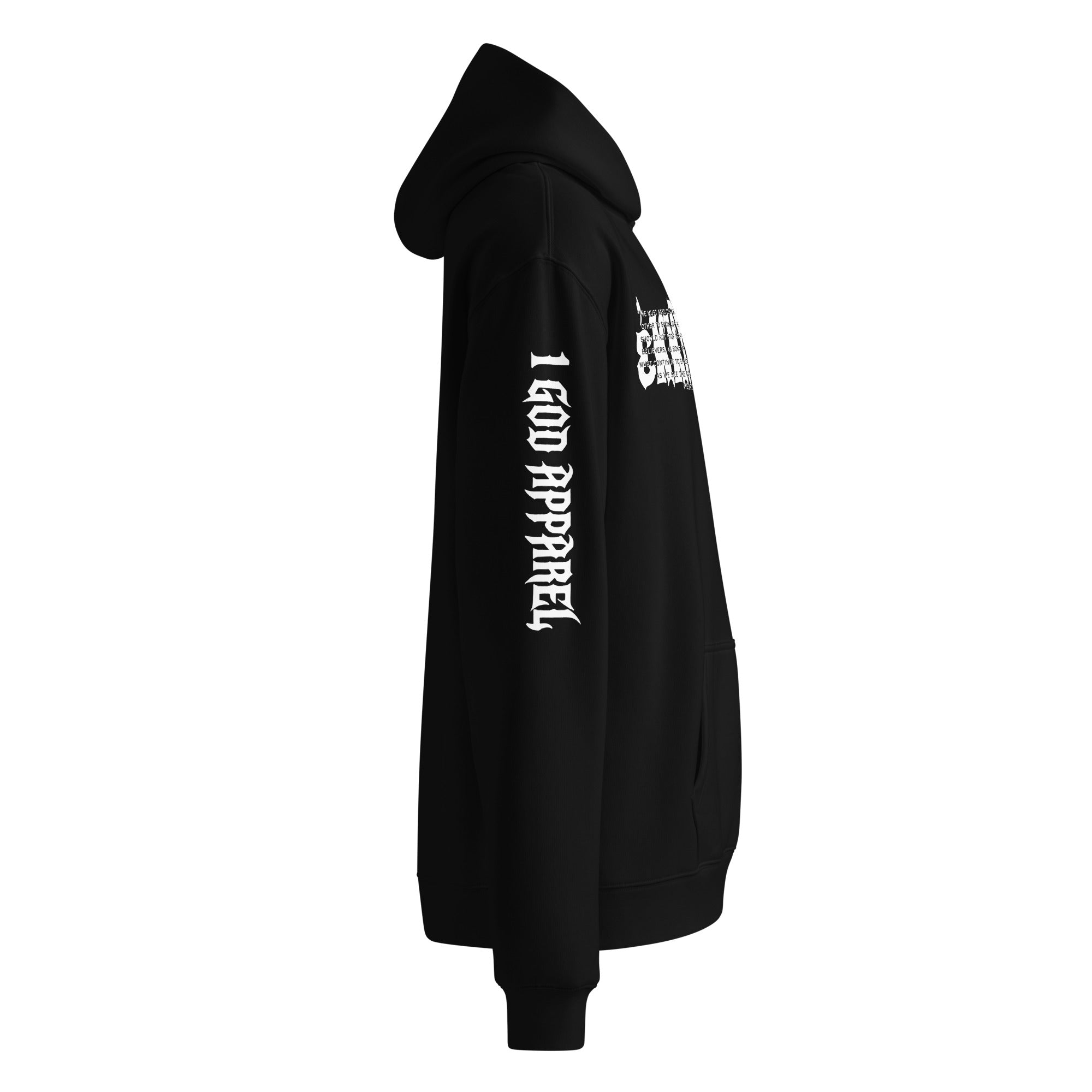 OVERSIZED HOODIE: HEBREWS 10:24-25