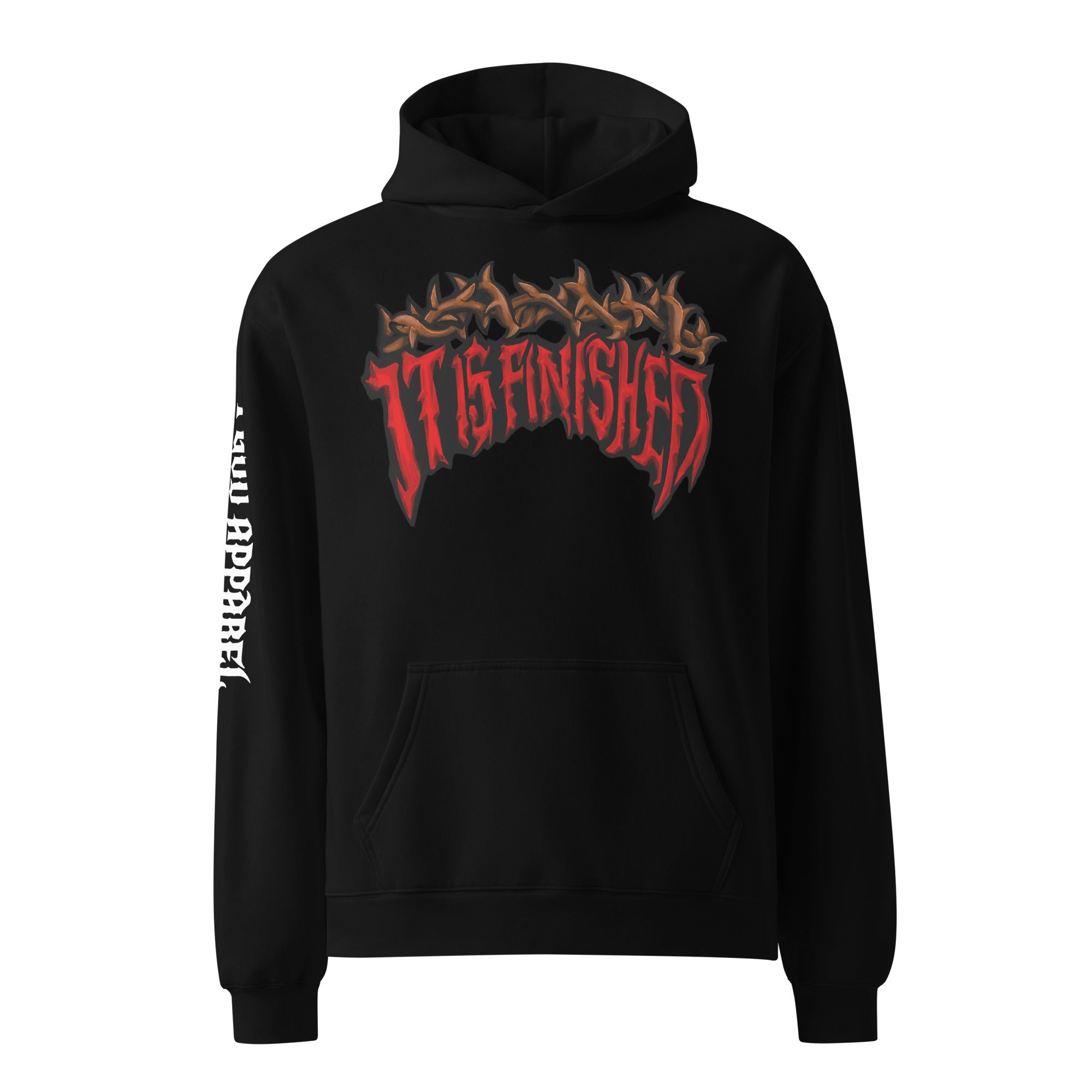 OVERSIZED HOODIE: IT IS FINISHED