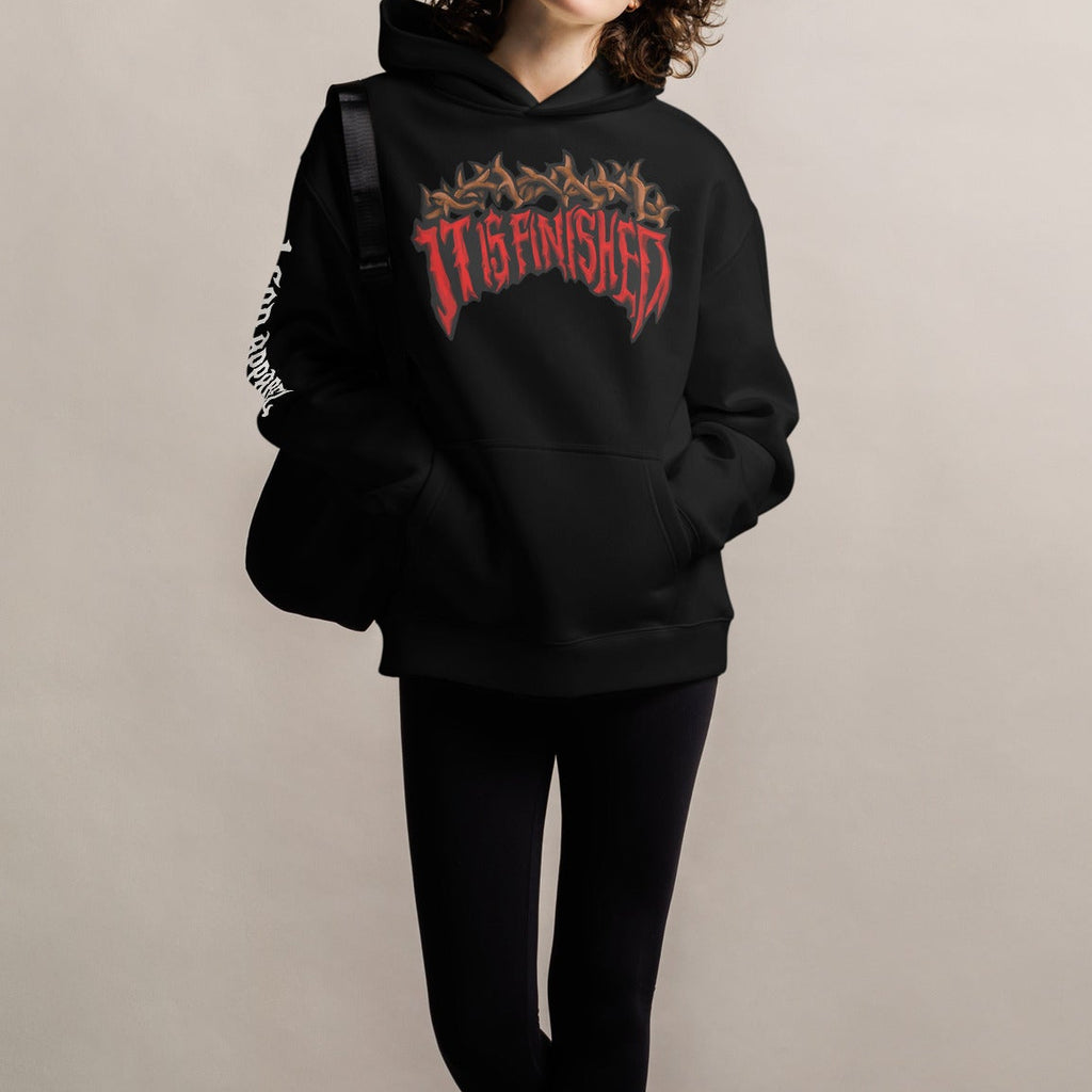 OVERSIZED HOODIE: IT IS FINISHED