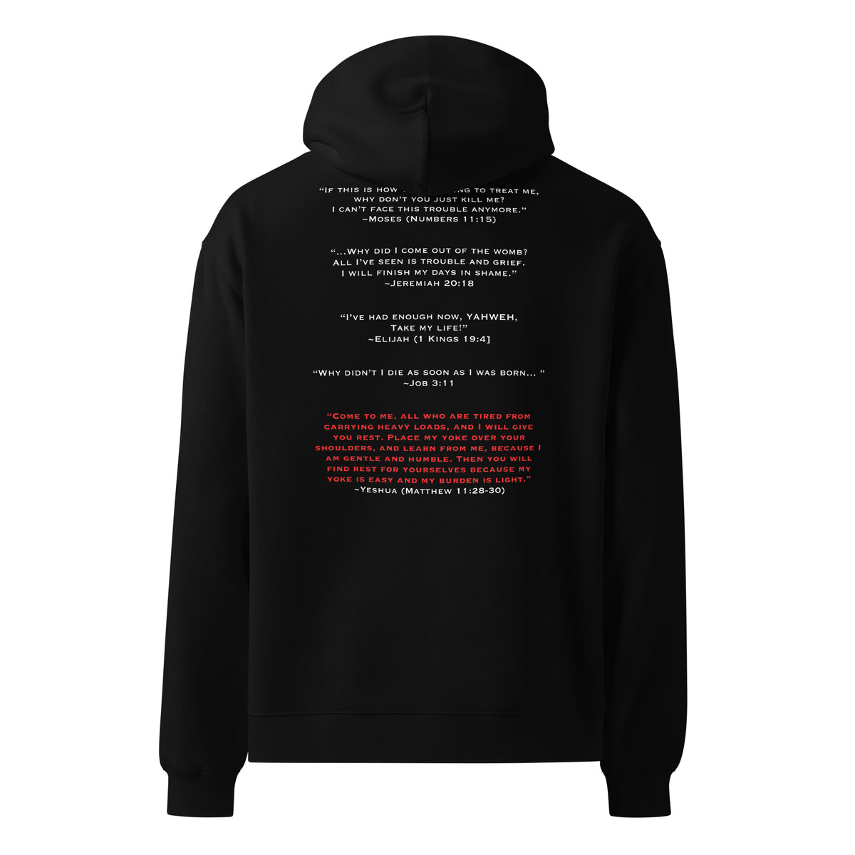 OVERSIZED HOODIE: CHARITY: ANTHEM OF HOPE