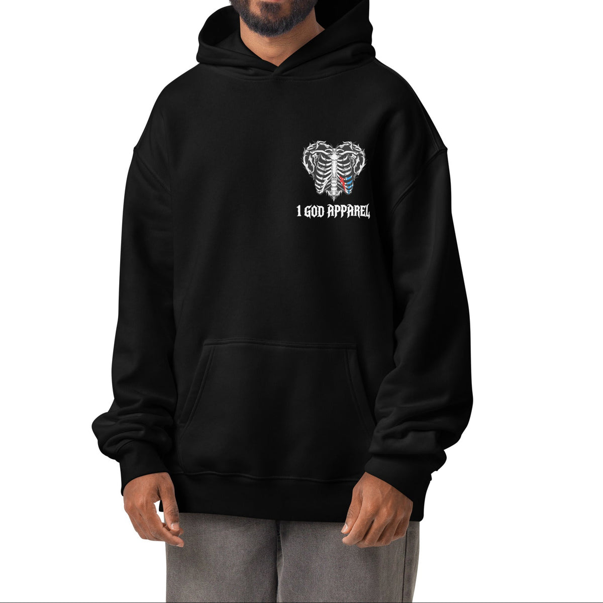 OVERSIZED HOODIE: CHARITY: TRAVIS MANION FOUNDATION - VETERANS