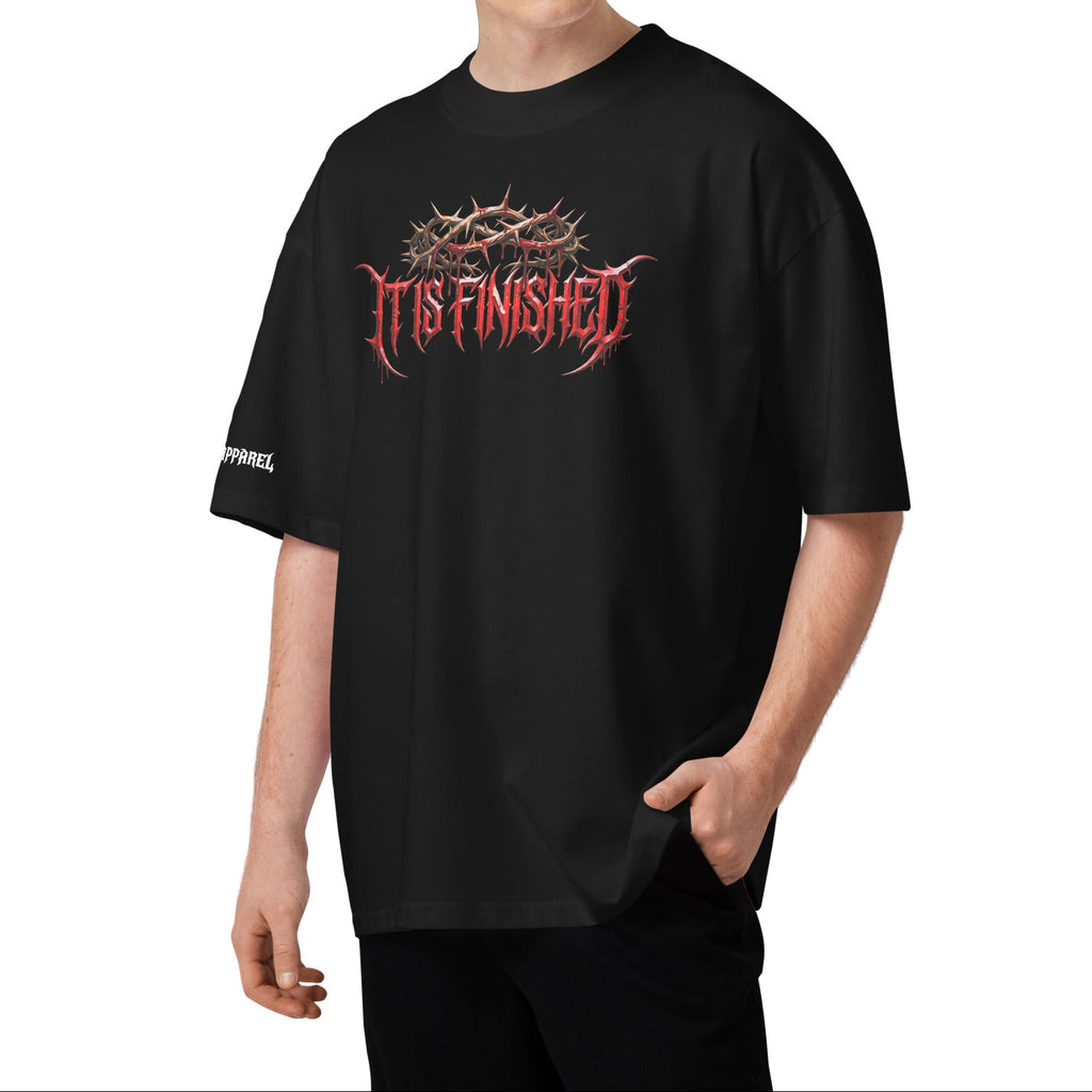 OVERSIZED ORGANIC T-SHIRT: (RL) JOHN 19:30