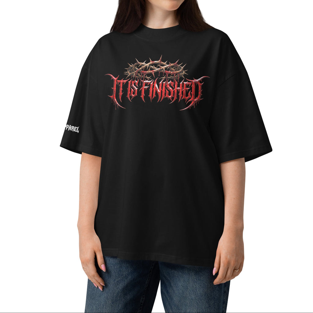 OVERSIZED ORGANIC T-SHIRT: (RL) JOHN 19:30