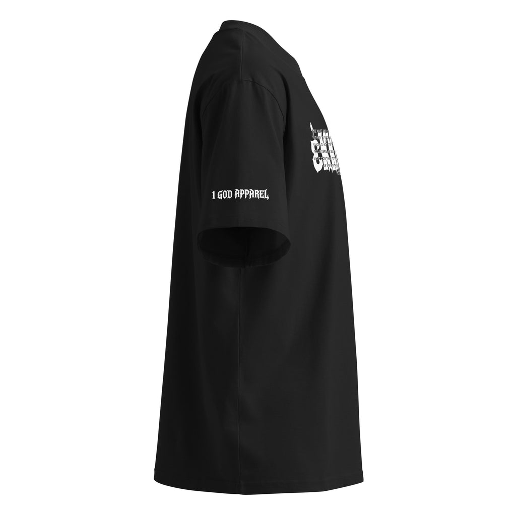 OVERSIZED ORGANIC T-SHIRT:HEBREWS 10:24-25