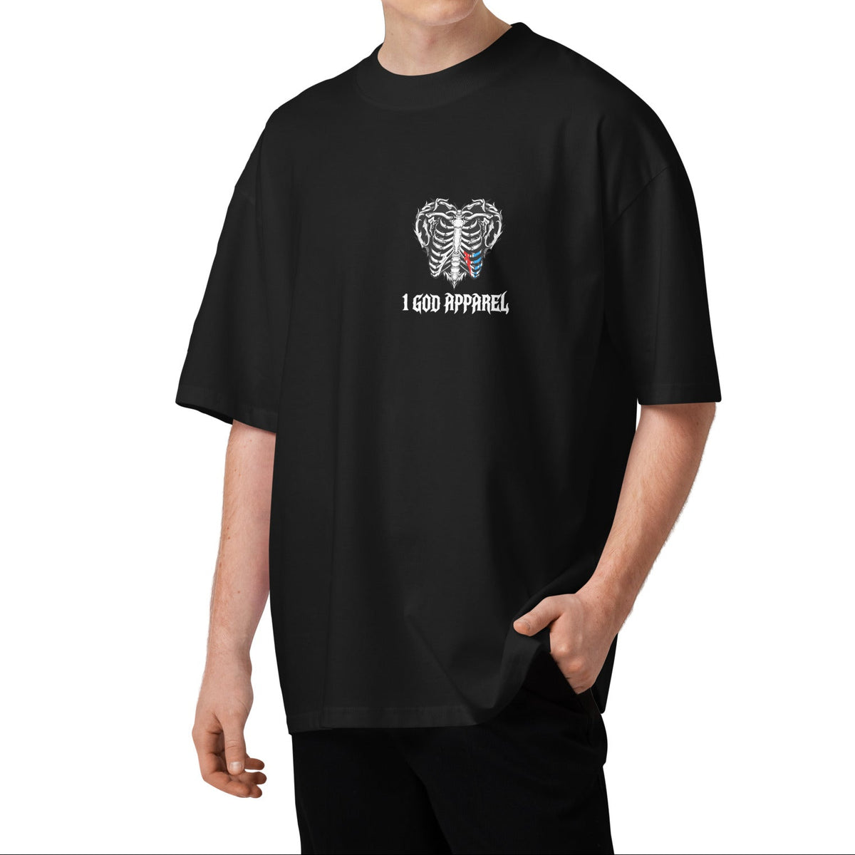 OVERSIZED ORGANIC T-SHIRT: CHARITY: ANTHEM OF HOPE