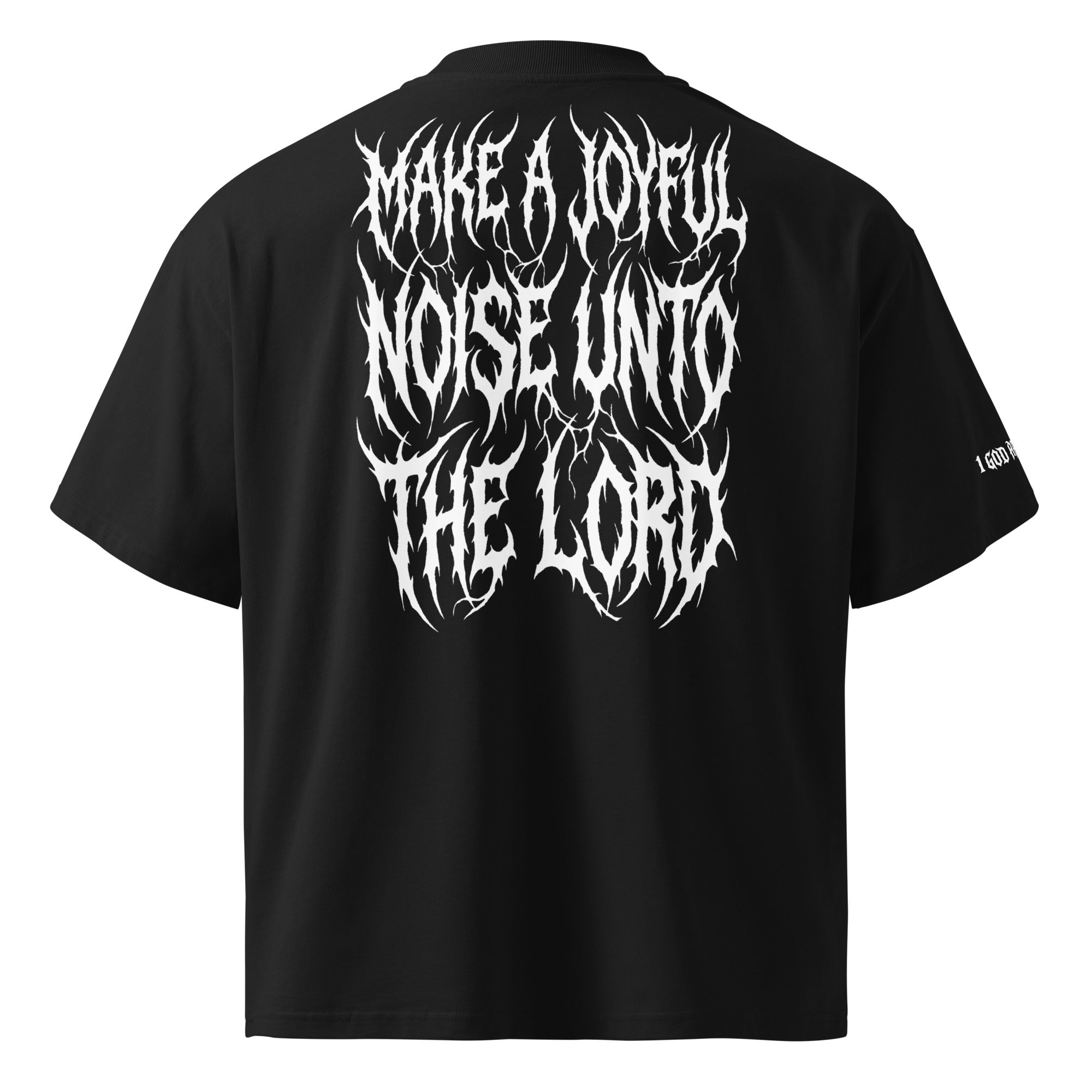 OVERSIZED ORGANIC T-SHIRT: PSALM 100