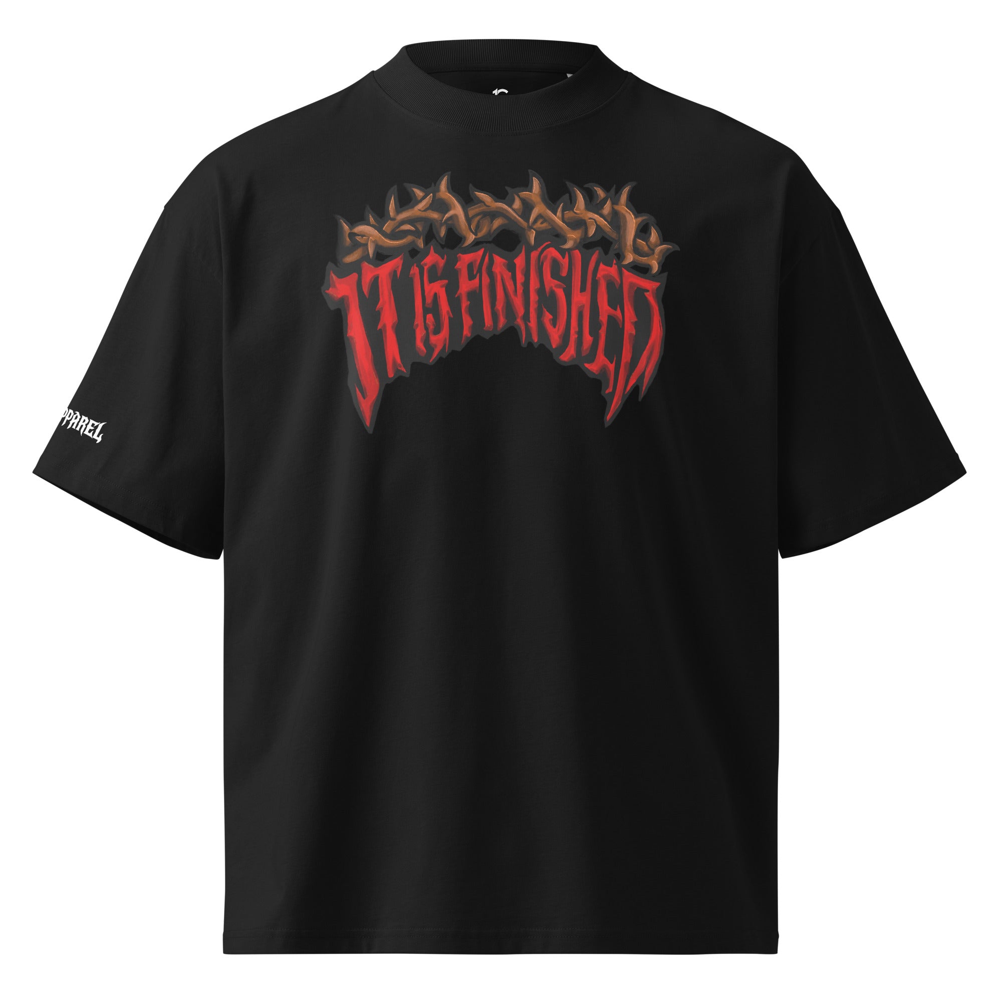 OVERSIZED ORGANIC T-SHIRT: IT IS FINISHED