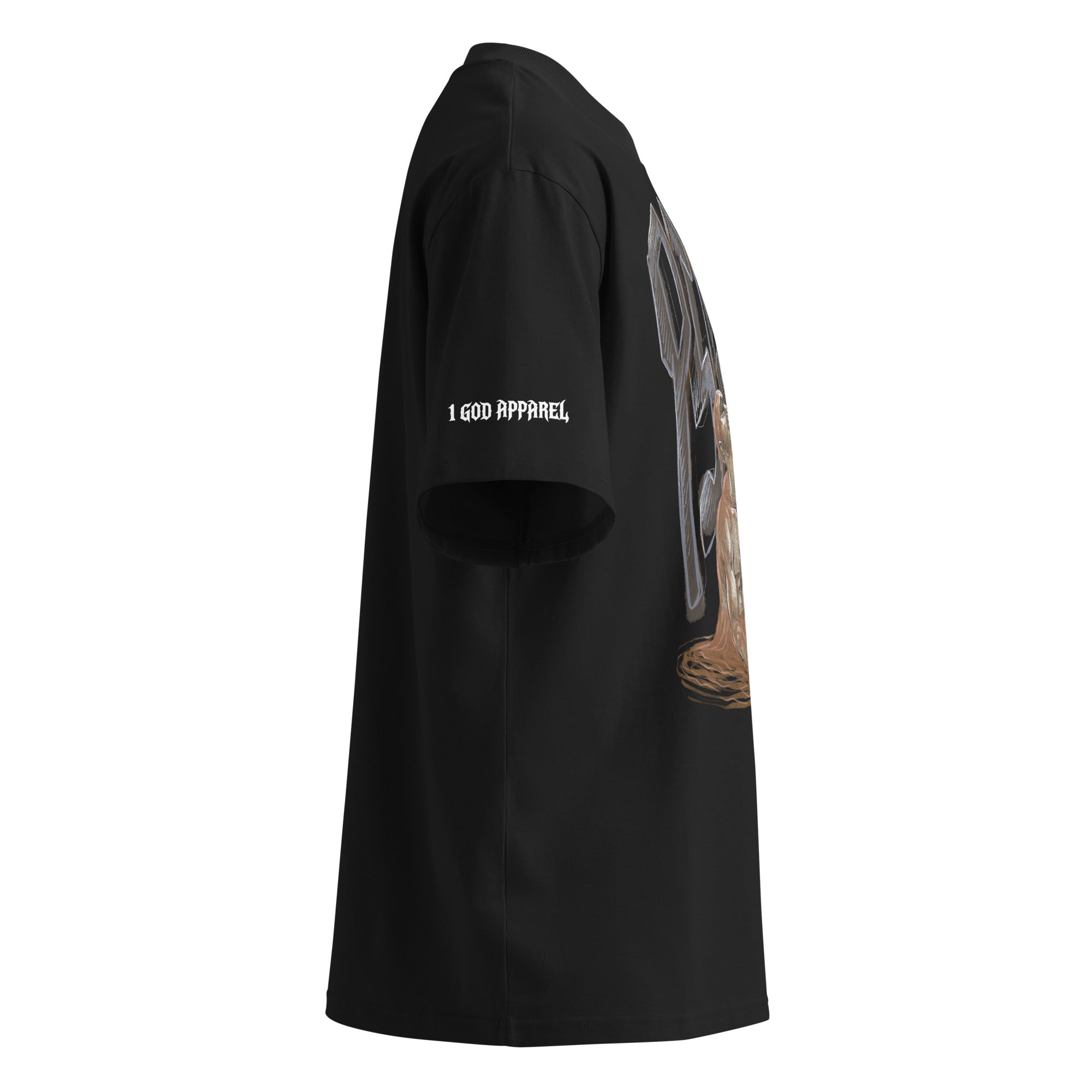 OVERSIZED ORGANIC T-SHIRT: PSALMS 40:2