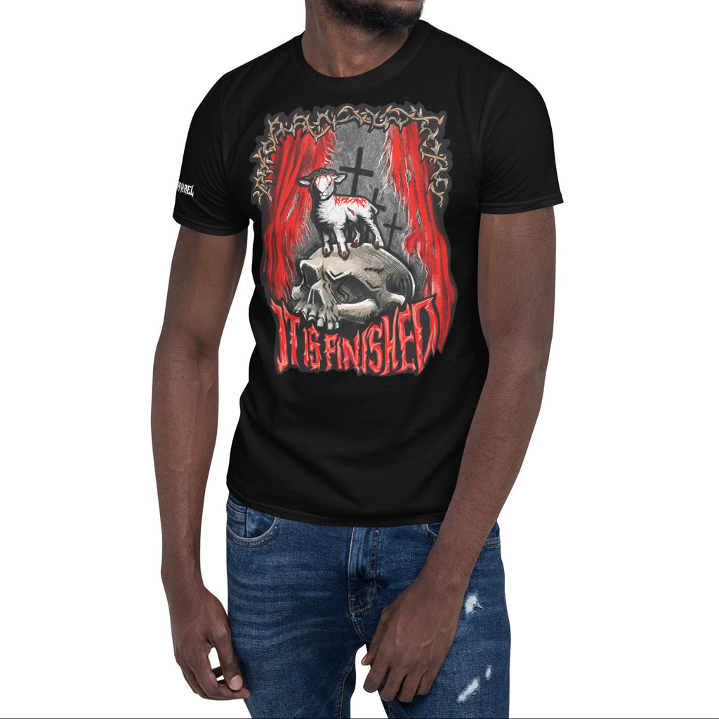 UNISEX T-SHIRT: IT IS FINISHED ILLUSTRATED