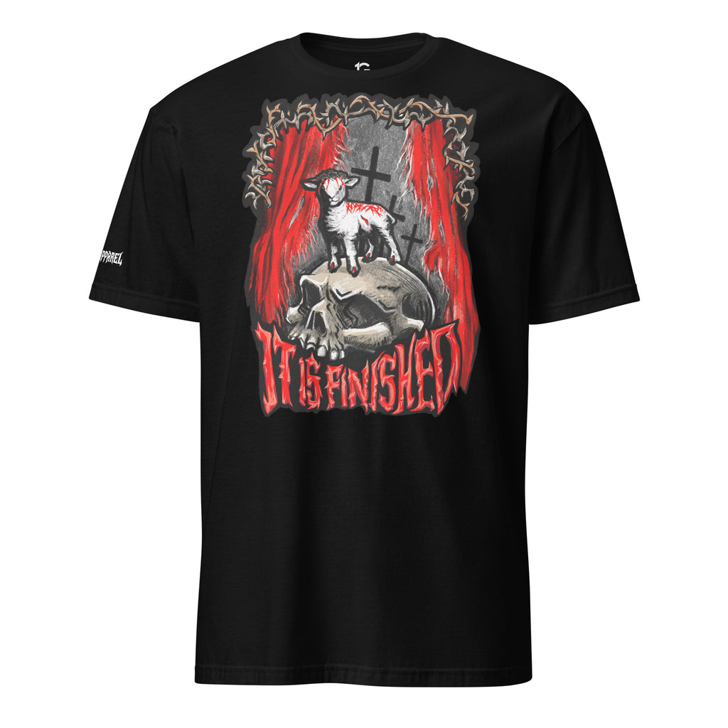 UNISEX T-SHIRT: IT IS FINISHED ILLUSTRATED