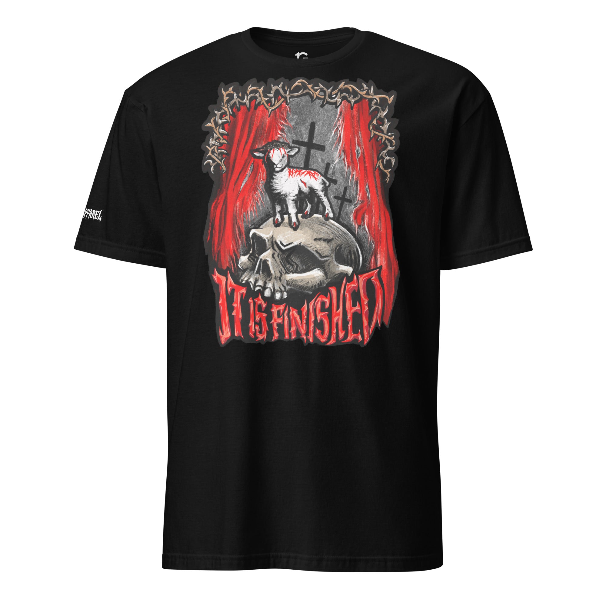 UNISEX T-SHIRT: IT IS FINISHED ILLUSTRATED