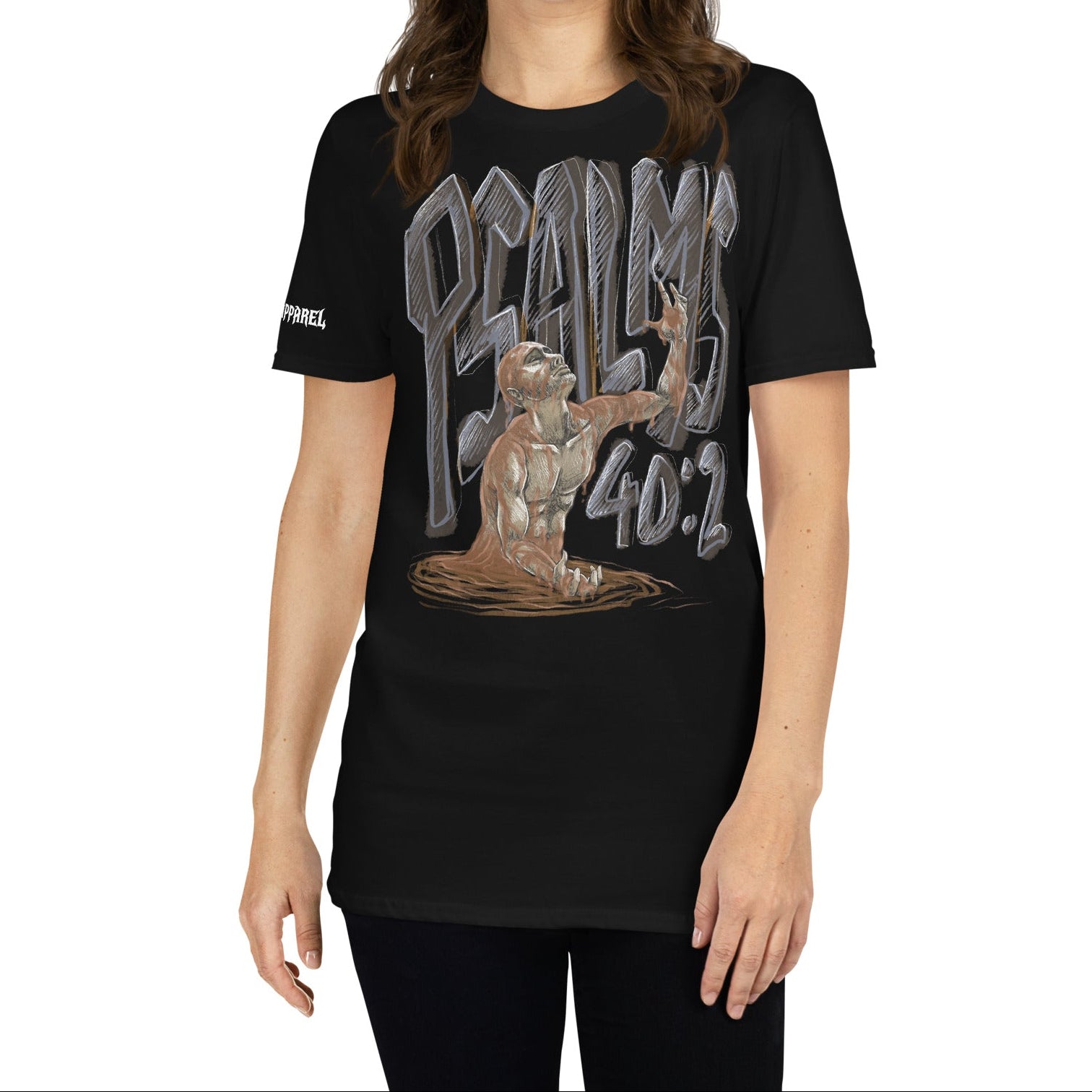 UNISEX T-SHIRT: PSALMS 40:2