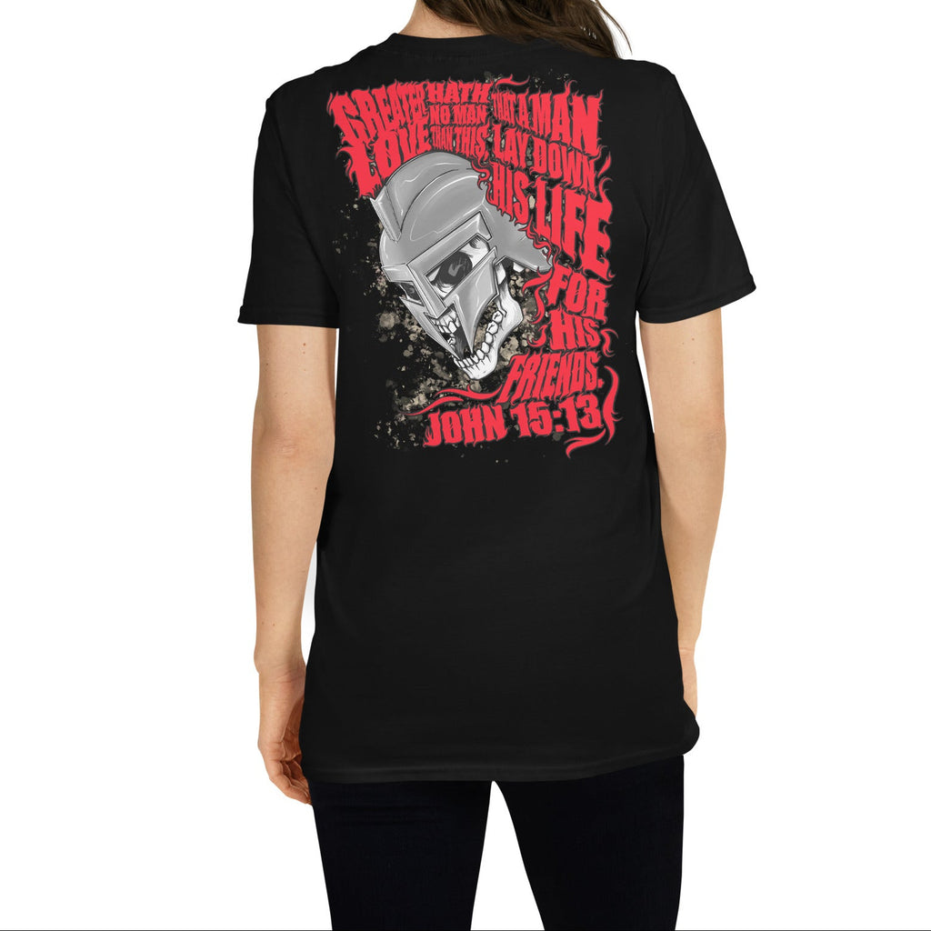 UNISEX T-SHIRT: CHARITY: TRAVIS MANION FOUNDATION - VETERANS
