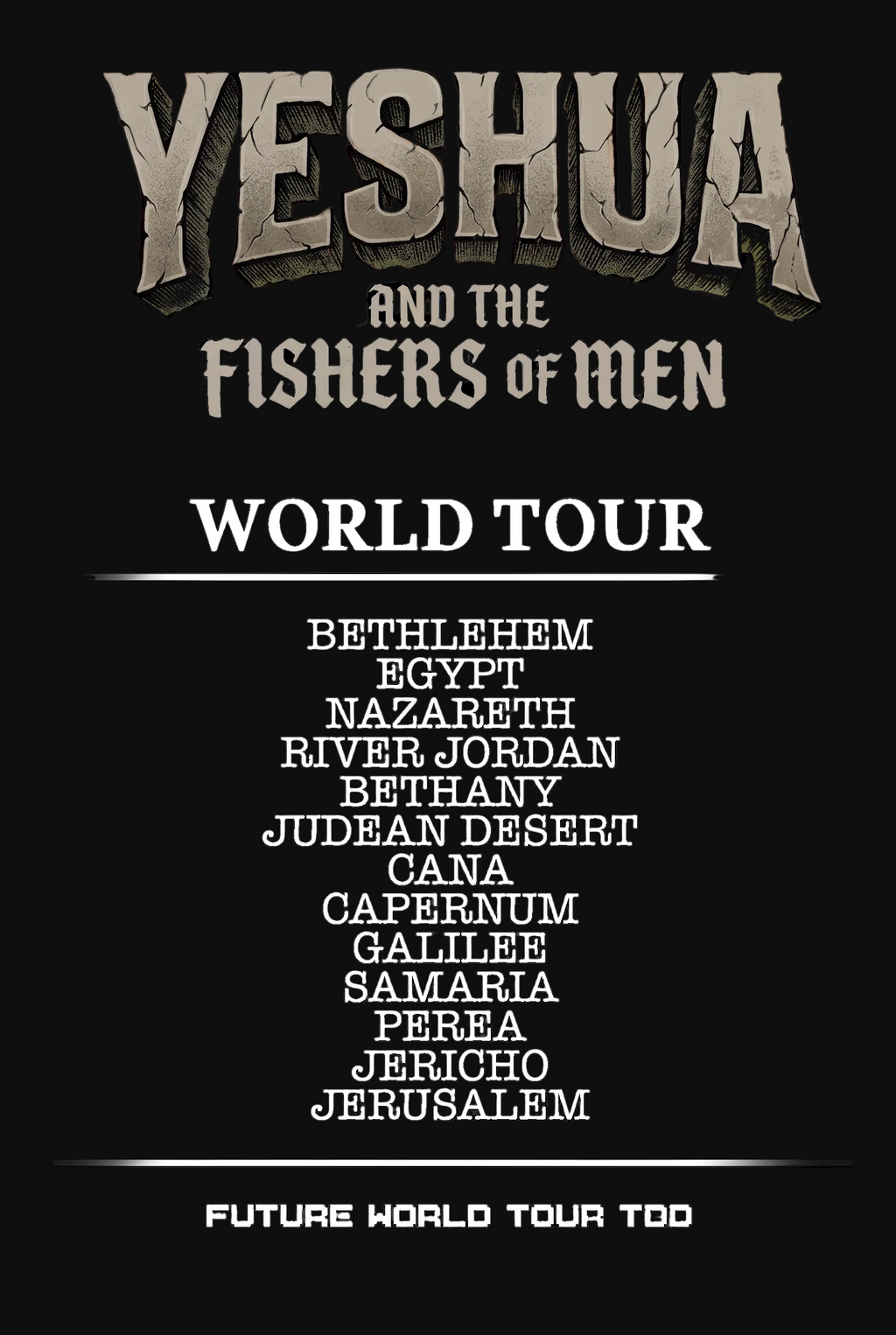 UNISEX T-SHIRT: YESHUA and the Fishers of Men