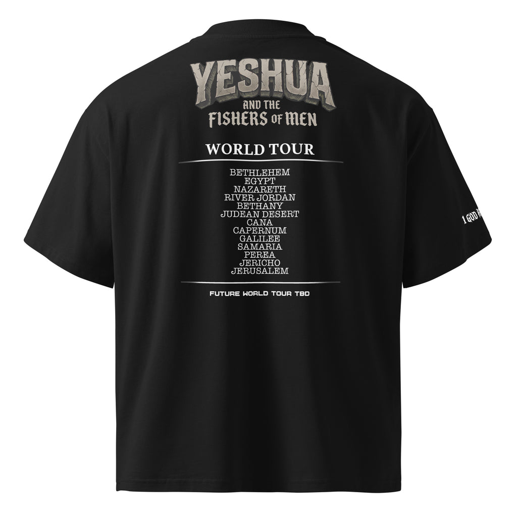 OVERSIZED ORGANIC T-SHIRT: YESHUA and the Fishers of Men