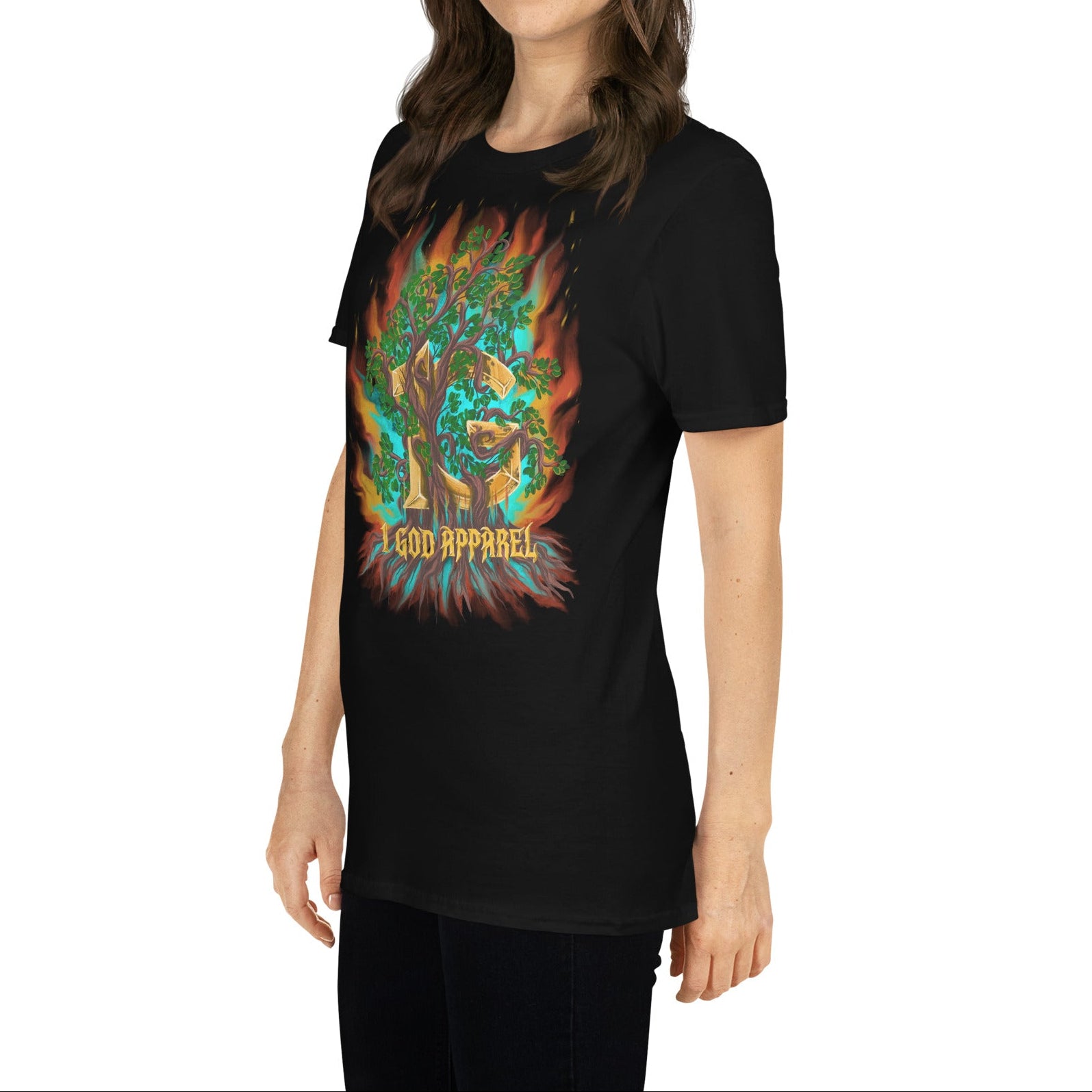 UNISEX T-SHIRT: ARTIST COLLECTION: 1 GOD APPAREL