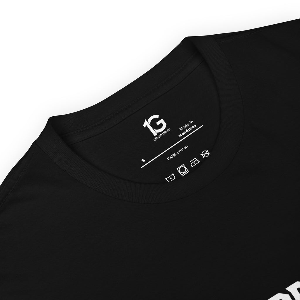 UNISEX T-SHIRT: 1 GOD APPAREL