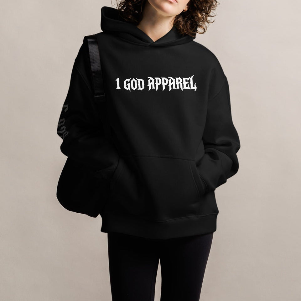 OVERSIZED HOODIE: 1 GOD APPAREL